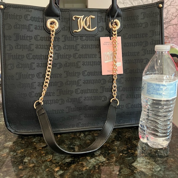 Juicy Couture Black and Gold Tote Bag NWT - Picture 6 of 6